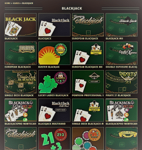 Blackjack - Tropezia Casino - Bonus Casino