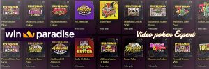 WinParadise Casino -video poker - Bonus Casino