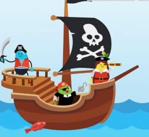 bateau pirates