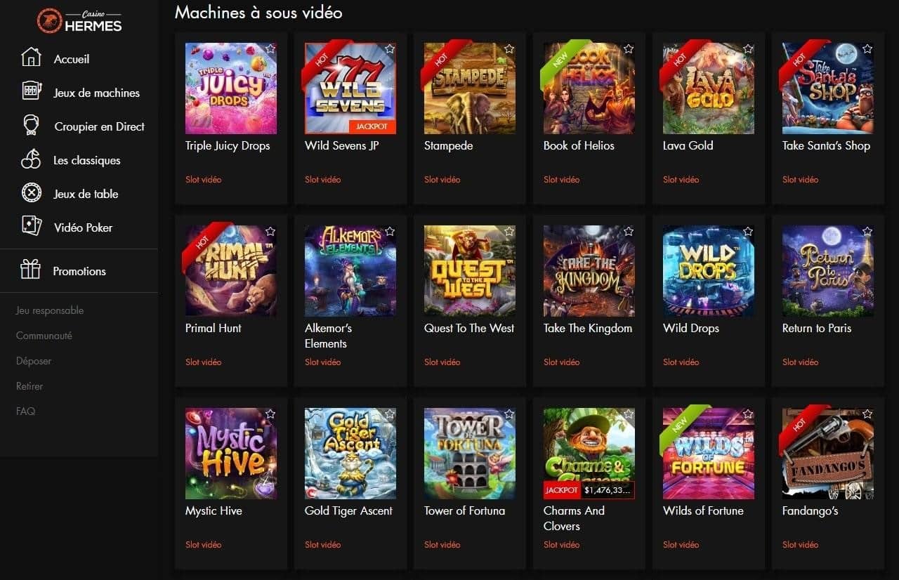 hermes casino
