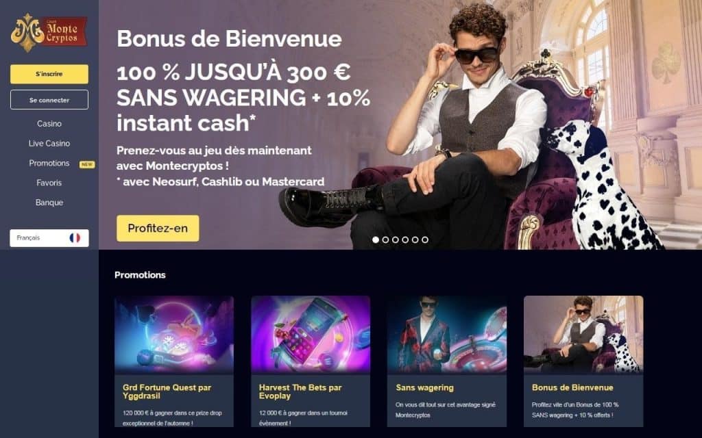 Monte Cryptos Casino Revue