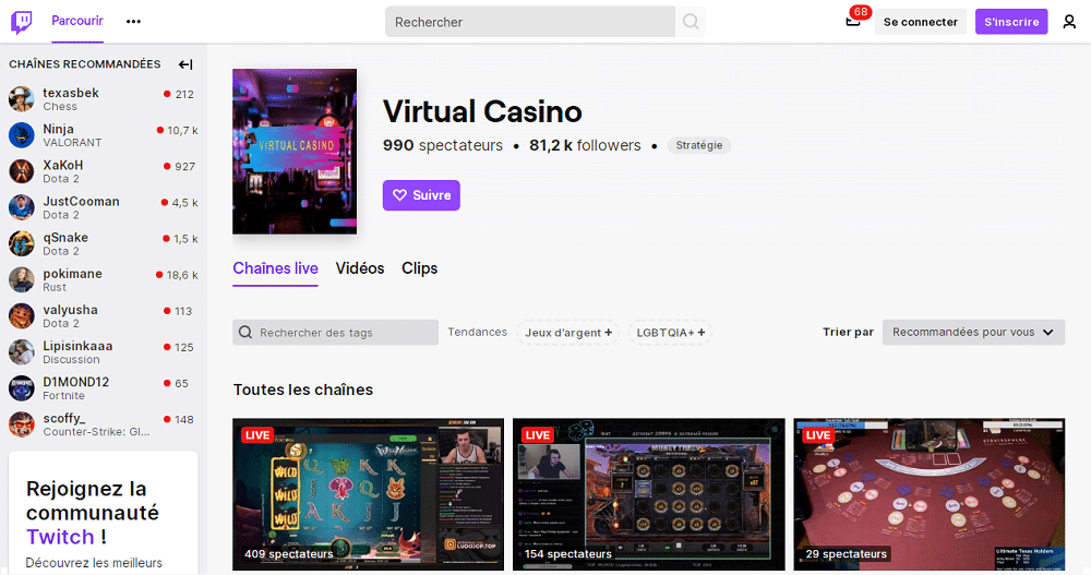 Twitch la plateforme de jeux en ligne