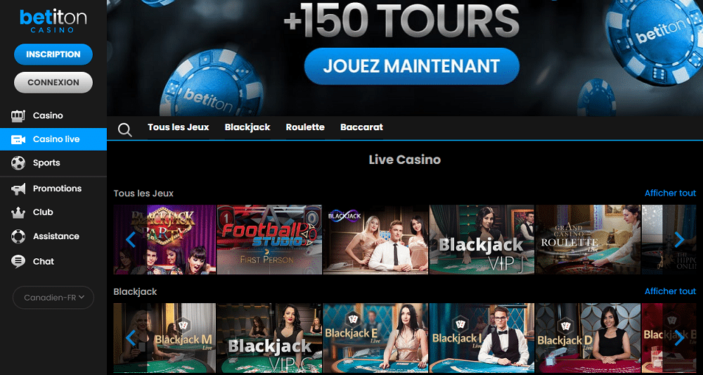 betiton casino live