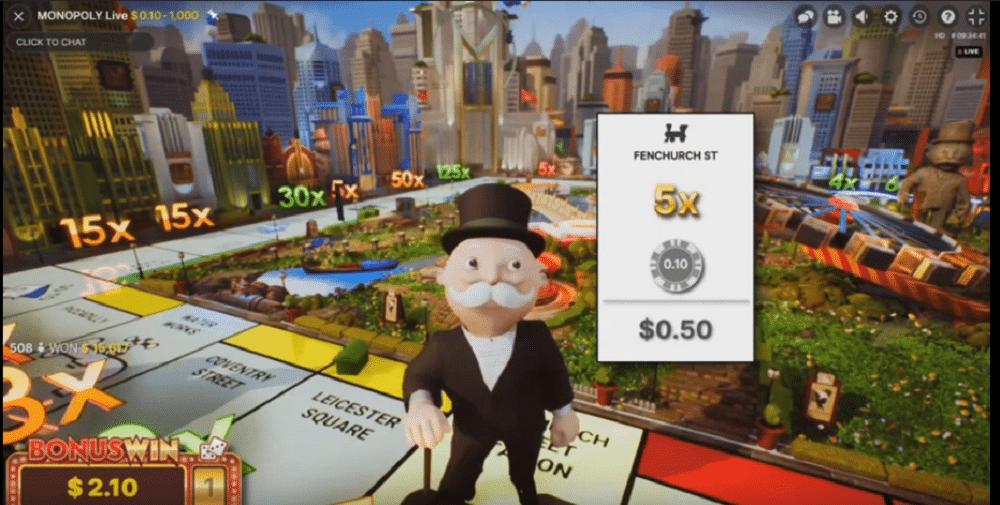 Monopoly Live casino en direct