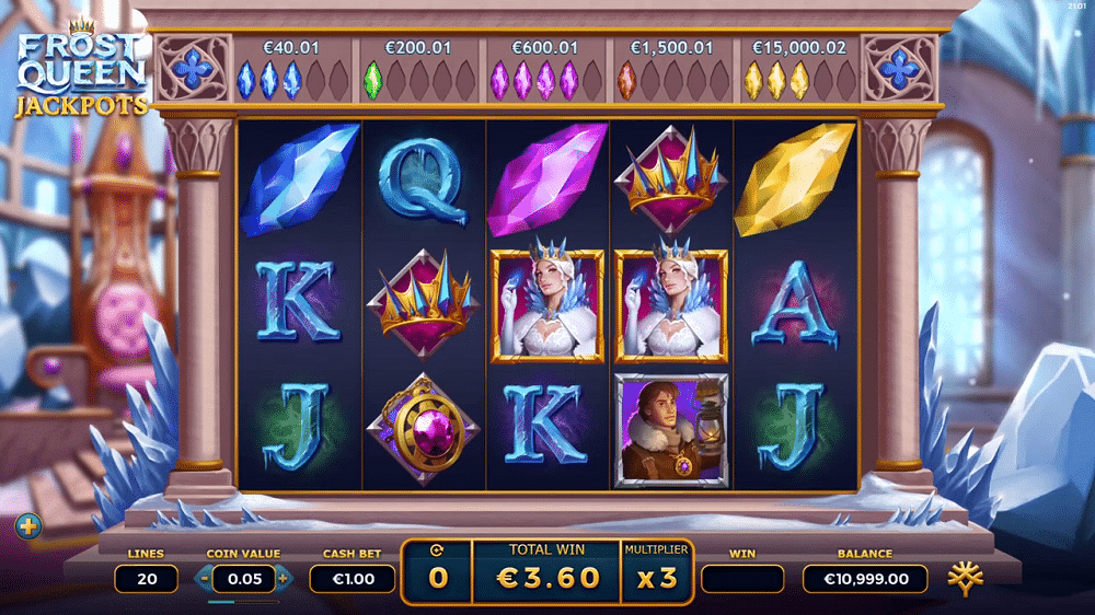 Frost Queen Jackpot machine a sous