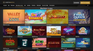 Les quatre machines à sous les plus populaires de Casino Extra