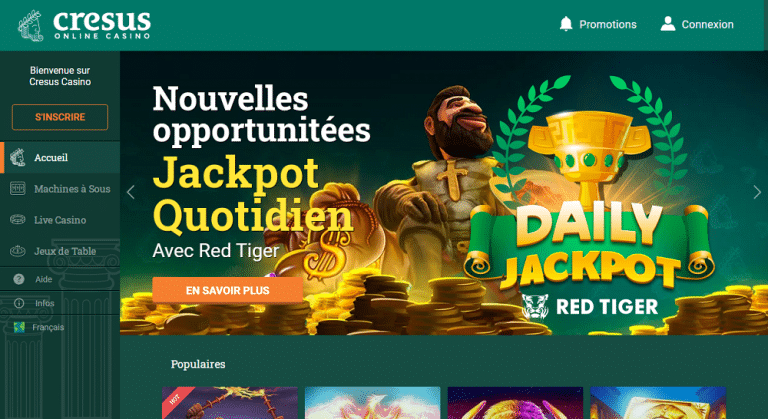 casino en ligne Cresus