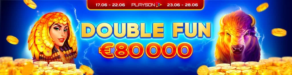 Casino Lucky8 promo Playson Double Fun