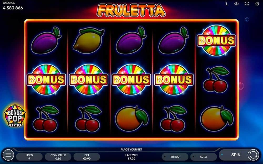 fruletta bonus