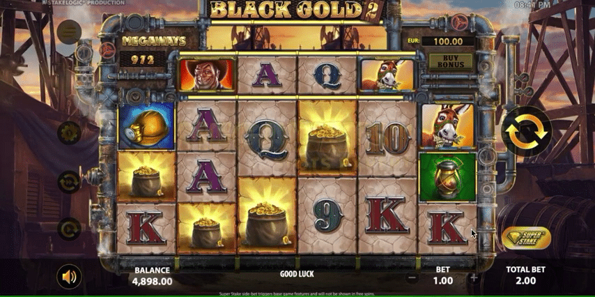 Black Gold 2 Megaways est la réédition de Black Gold