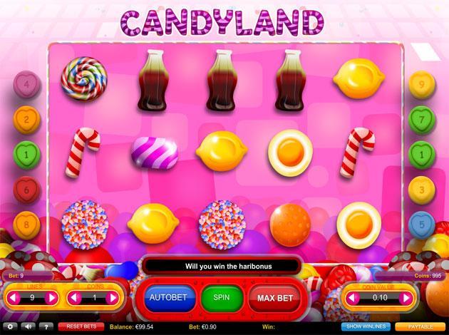 graphismes candyland