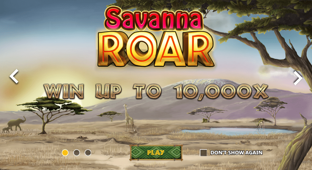 jeu machine a sous Savanna Roar