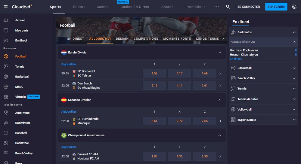 cloudbet football