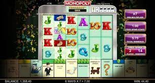 plateau de jeu Monopoly Megaways BTG
