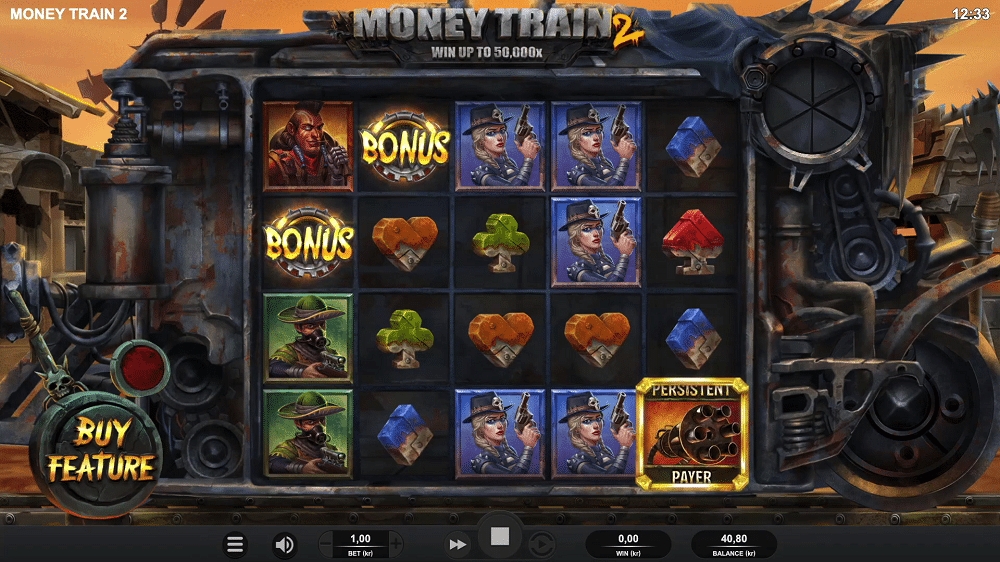 symboles Money Train 2