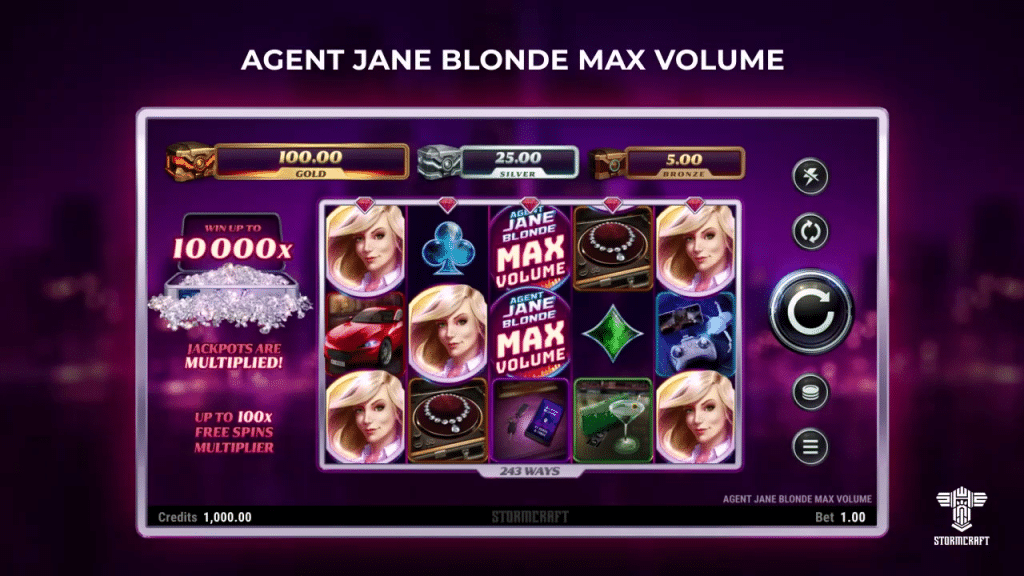 Agent Jane Blonde Max Volume