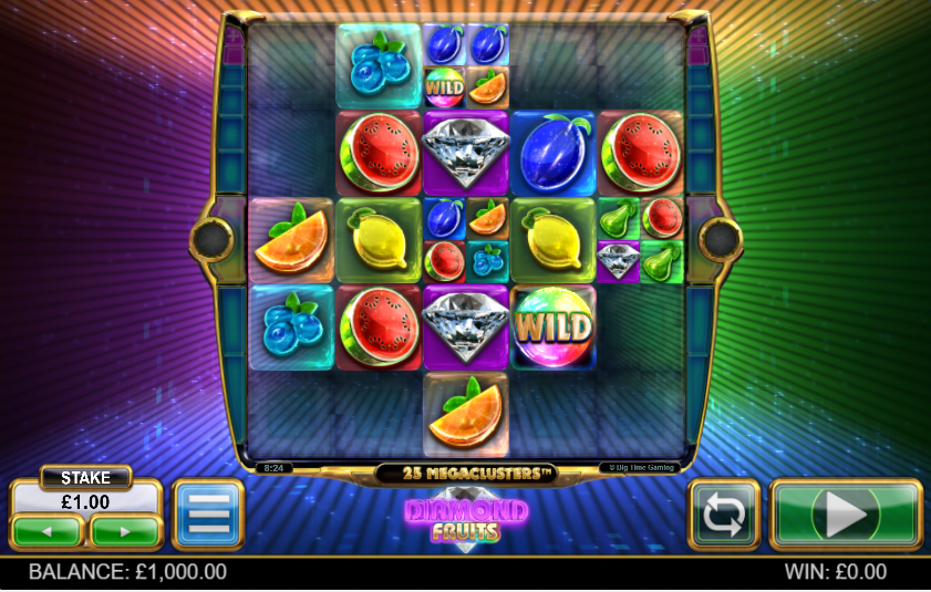 theme Diamond Fruits Megaclusters