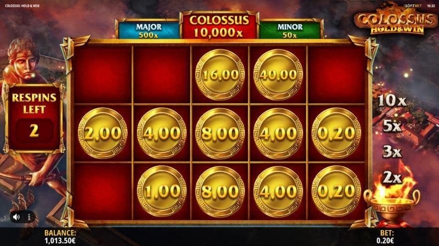 Colossus Hold & Win jeu