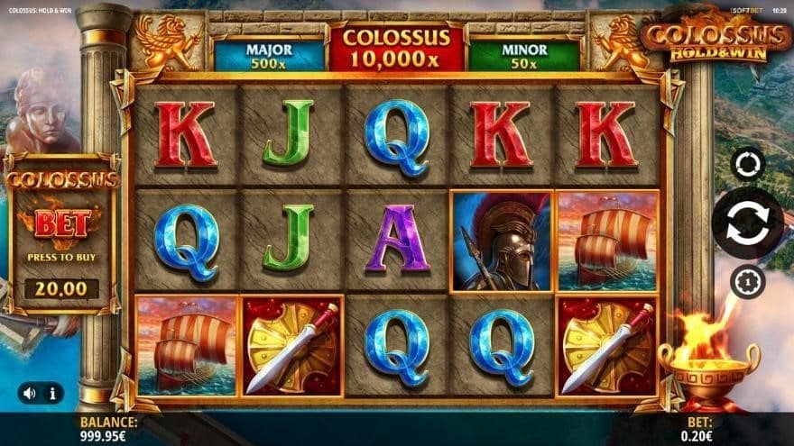 Colossus Hold & Win slot