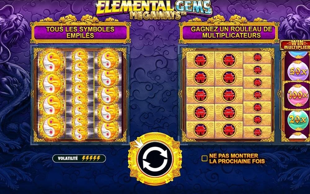 Elemental Gems Megaways