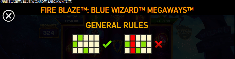 Fire Blaze Blue Wizard RTP