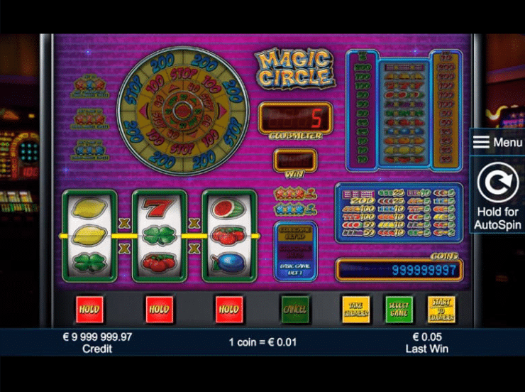 magic circle jackpots