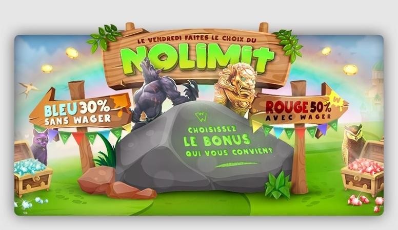 promotion du vendredi No Limit