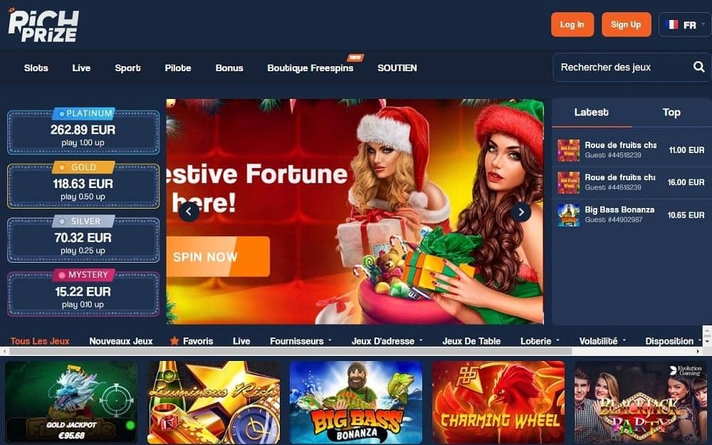 richprize casino avis