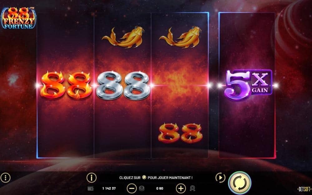 88 Frenzy Fortune Betsoft gameplay