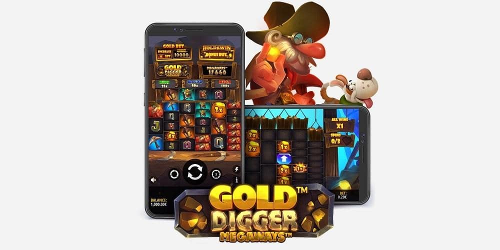 Gold Digger Megaways mobile
