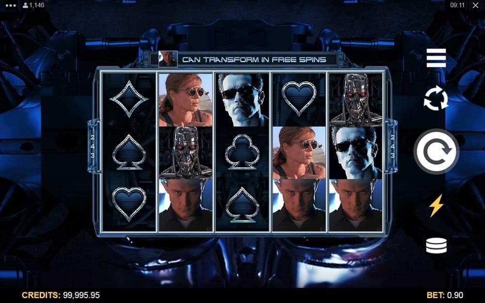 symboles Terminator 2 Online Slot