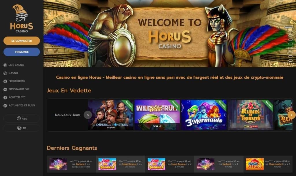 Horus Casino Avis