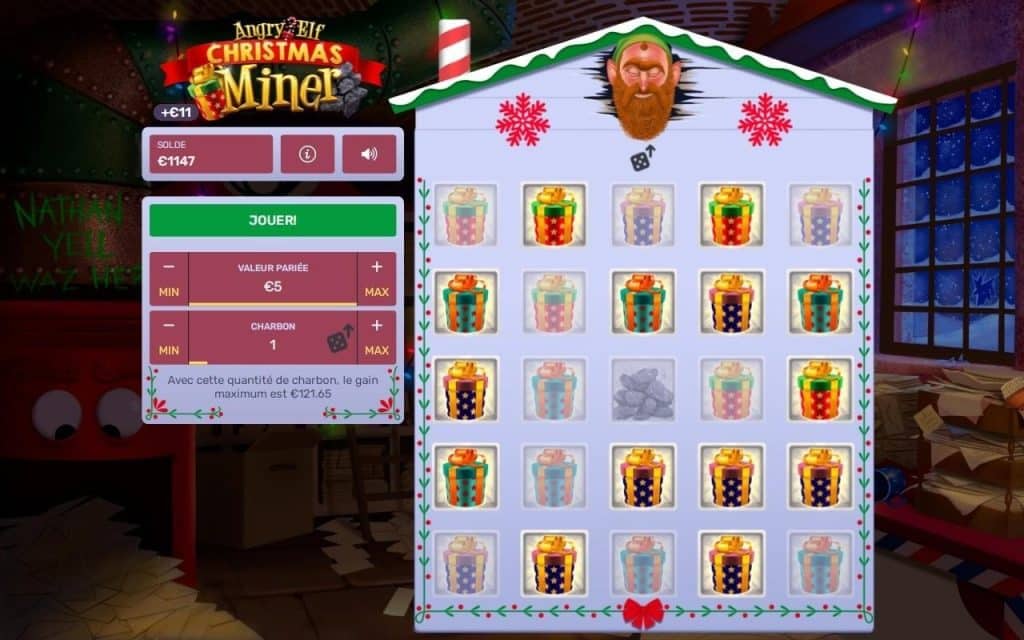avis Angry Elf Christmas Miner Gaming Corps