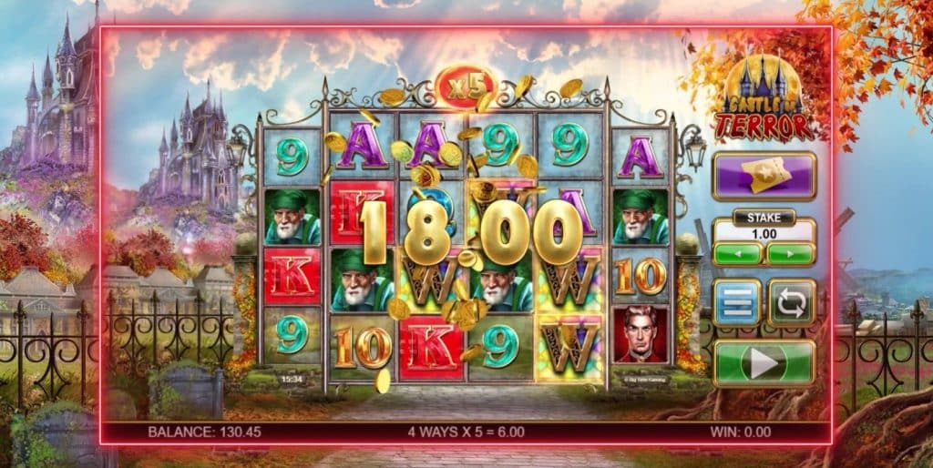 Castle of Terror slot fonctions