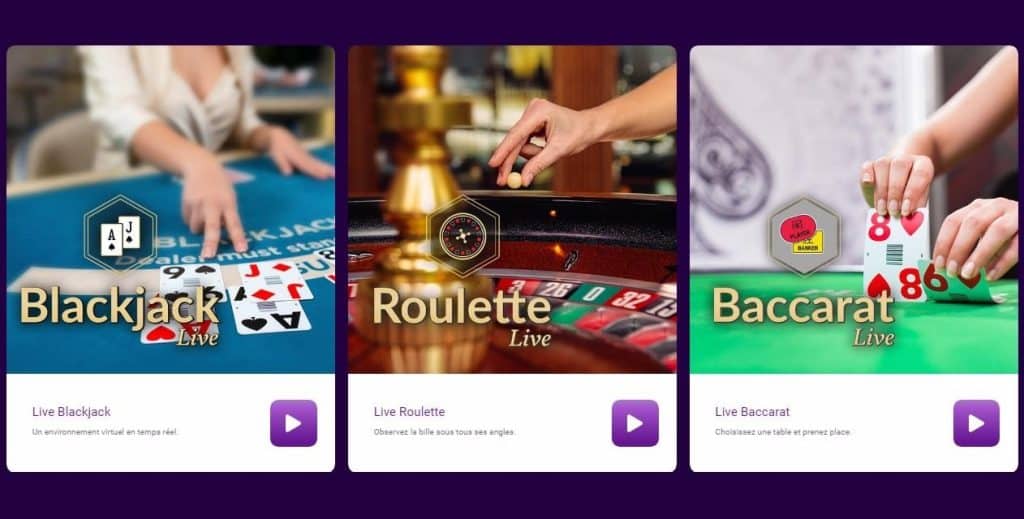 jeux live Jackpot City Casino