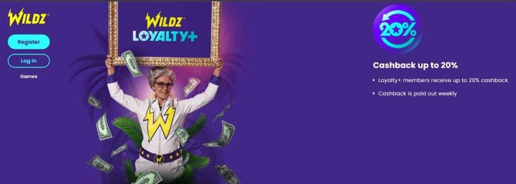 Wildz Casino programme fidelite