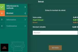 Retrait Cresus Casino : le guide