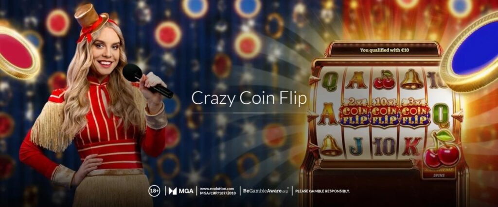 Crazy Coin Flip Evolution Gaming