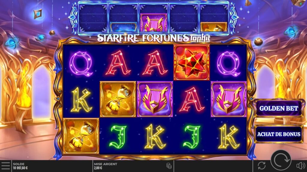Starfire Fortunes golden bet