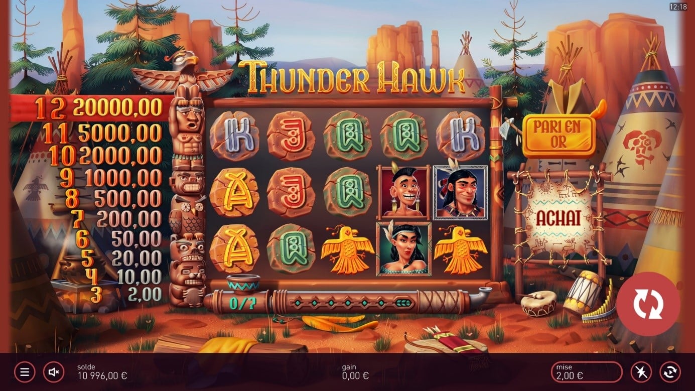 Thunder hawk theme