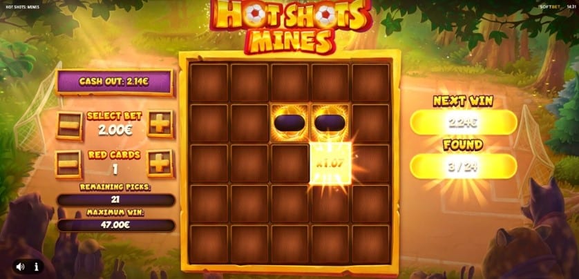 jouer sur Hot Shots Mines