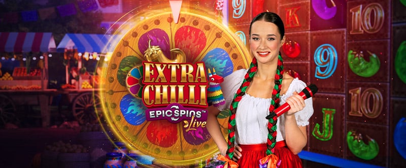 extra chilli epic spins live banniere