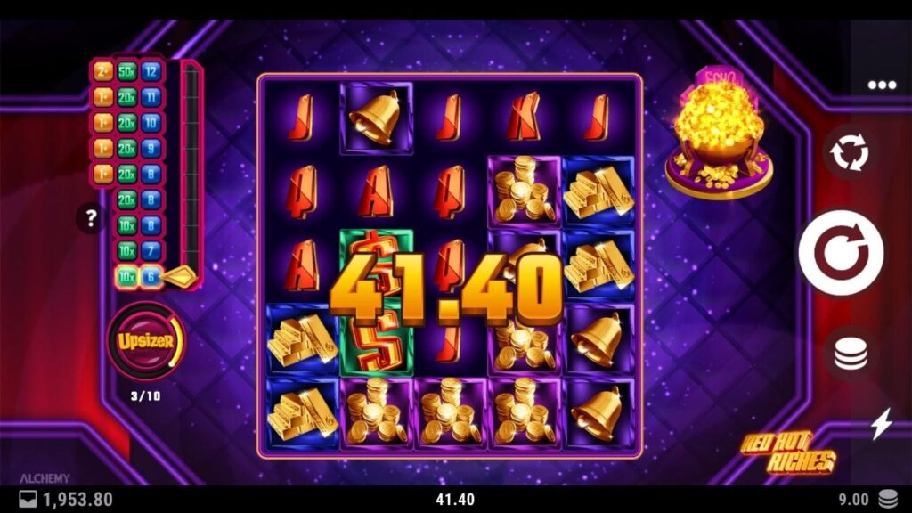 gameplay Red Hot Riches
