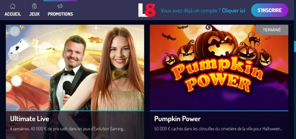 lucky8 casino promotion Ultimate Live