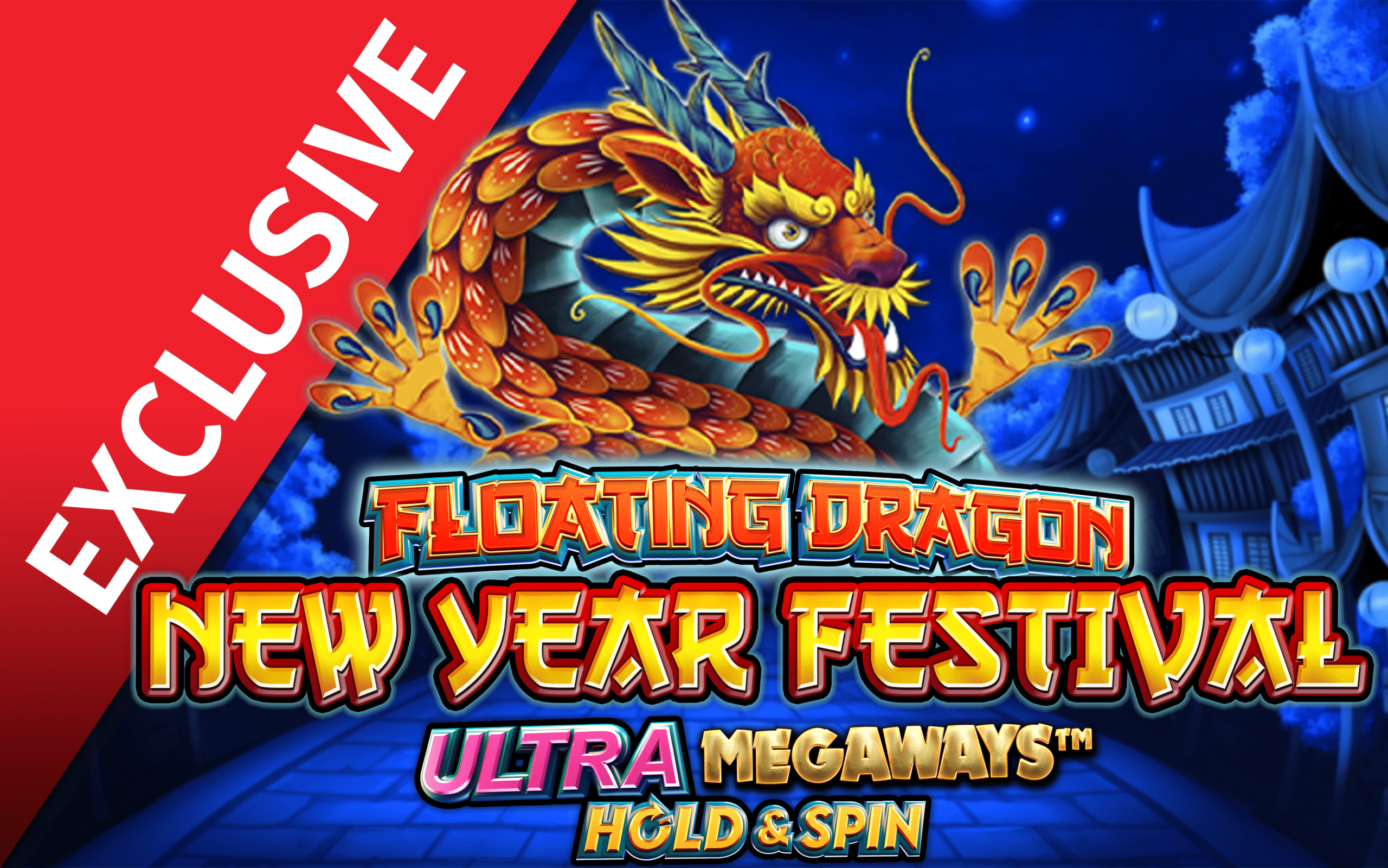 Floating Dragon New Year Festival Ultra Megaways Hold & Spin