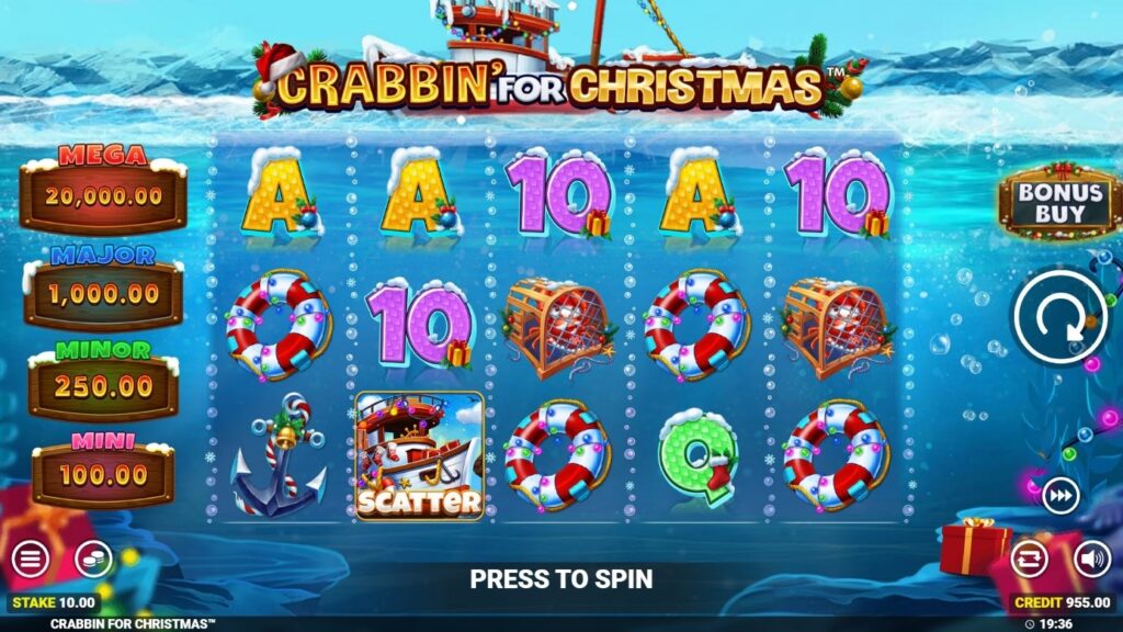 scatter Crabbin' for Christmas