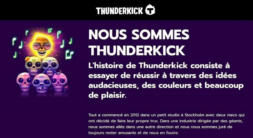 Thunderkick histoire