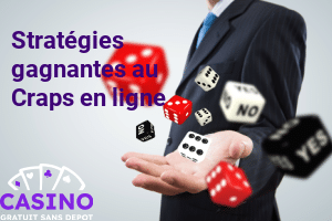 Stratégies gagnantes au Craps en ligne