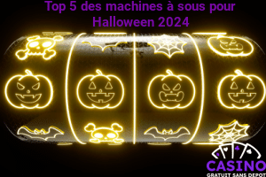 Top 5 des machines à sous pour Halloween 2024