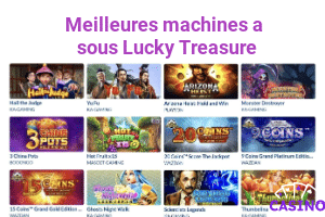 Jouer sur les machines à sous Lucky Treasure